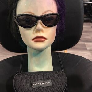 Panoptx Black Sunglasses for bike or motorcycles rides unisex